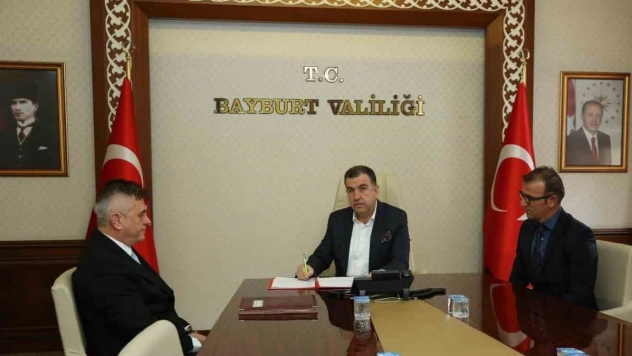 Bayburt'ta proje yardım protokolü imzalandı
