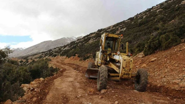 Bayındır Yayla Yolu ulaşıma elverişli hale getiriliyor
