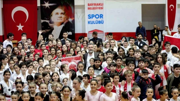 Bayraklı'da sporda gururlandıran başarı