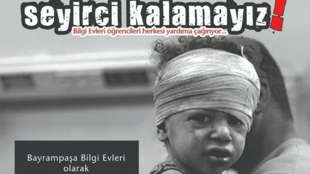 Bayrampaşalı çocuklardan Gazzeli çocuklar için yardım programı