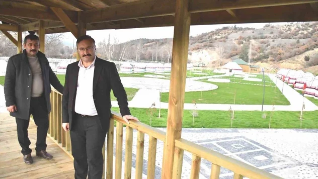 Belediye Başkanı Doğan, Atayurt Obasındaki çalışmaları yerinde inceledi