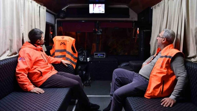 Belediye personeline ev gibi mobil otobüs