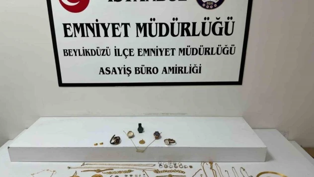 Beylikdüzü'nde evden 1 milyonluk ziynet eşyası çalan şahıs yakalandı