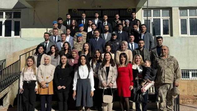 Beytüşşebap'ta Öğretmenler Günü kutlandı