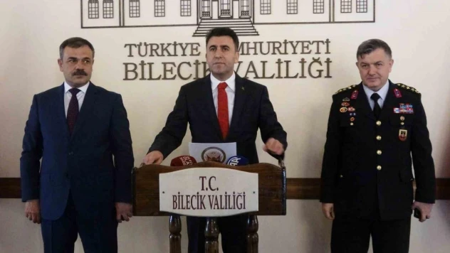 Bilecik'in 2023 yılı asayiş ve trafik raporunu vali açıkladı