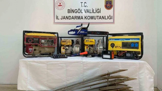 Bingöl'de 10 ayrı hırsızlık olayına karışan 2 kişi tutuklandı