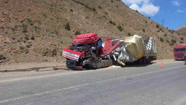 Bingöl'de zincirleme TIR kazası
