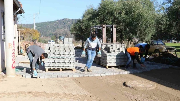 Bir mahallenin daha altyapısı tamamlandı
