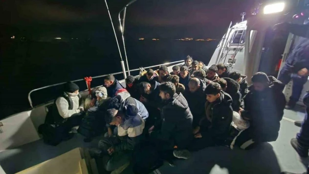 Bodrum'da 27 düzensiz göçmen kurtarıldı