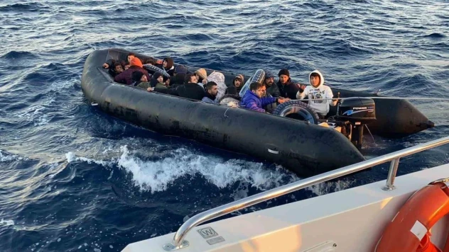 Bodrum'da 28 düzensiz göçmen yakalandı