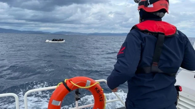 Bodrum'da 42 düzensiz göçmen kurtarıldı