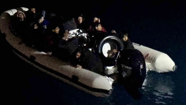Bodrum'da 79 düzensiz göçmen yakalandı: 1 gözaltı
