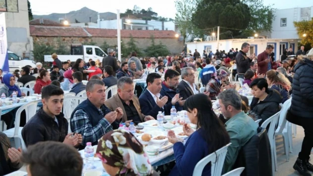 Bodrum'da mahalle iftarları başlıyor