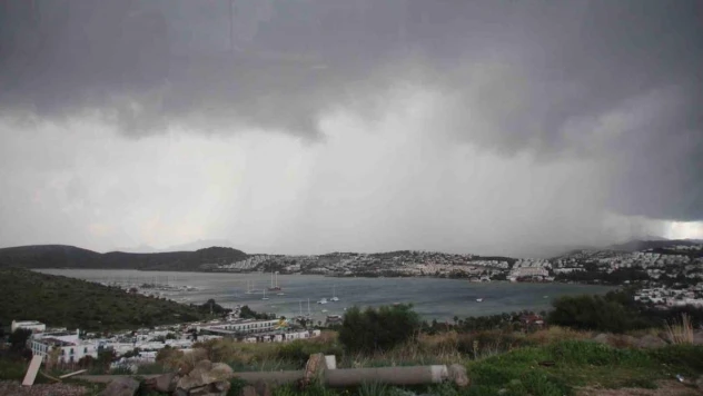 Bodrum için fırtına ve yağış uyarısı