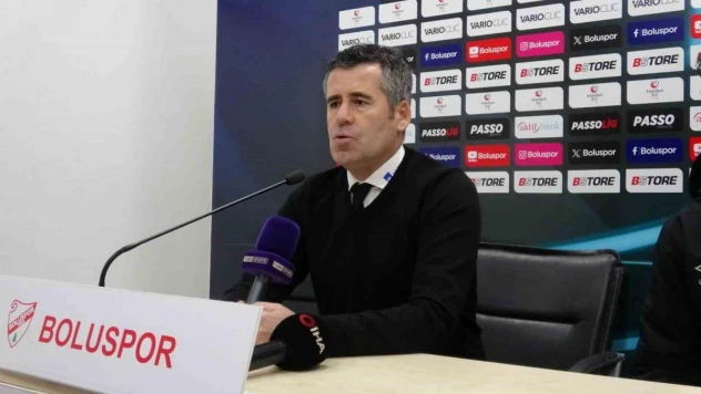 Boluspor- Bandırmaspor maçının ardından