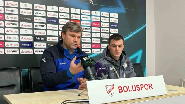 Boluspor-Kocaelispor maçının ardından