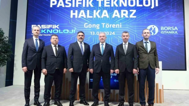 Borsa İstanbul'da gong Pasifik Teknoloji için çaldı