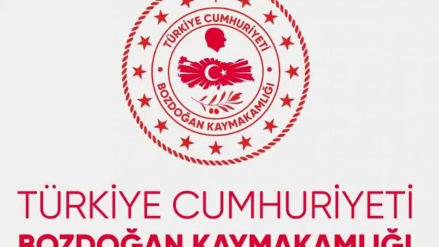 Bozdoğan Kaymakamlığı logosu yenilendi