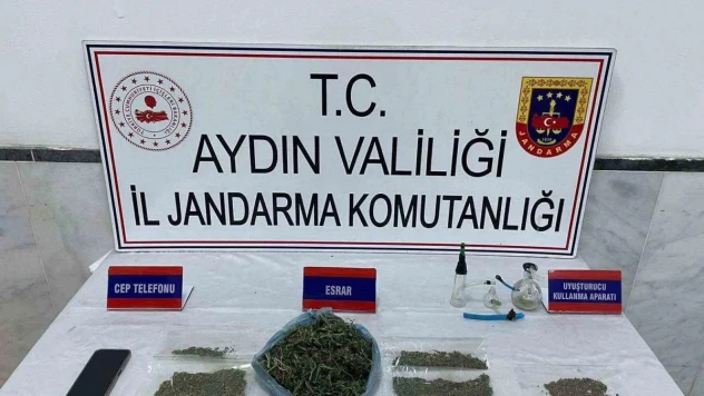 Buharkent'te uyuşturucu operasyonu