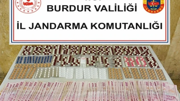 Burdur'da uyuşturucu operasyonunda 5 kişi tutuklu