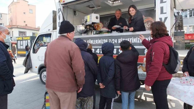 Burhaniye'de kimse aç kalmıyor