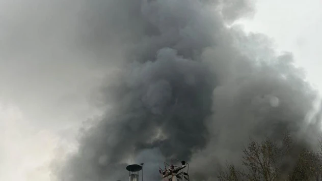 Bursa'da tekstil fabrikasında büyük yangın