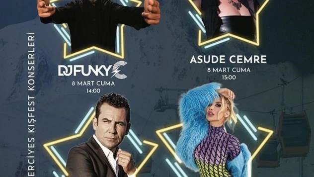 Büyükşehir'den Erciyes'te Kışfest ile ücretsiz konserler