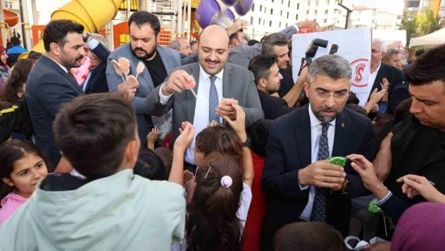 Cahit Özaslan parkı açıldı