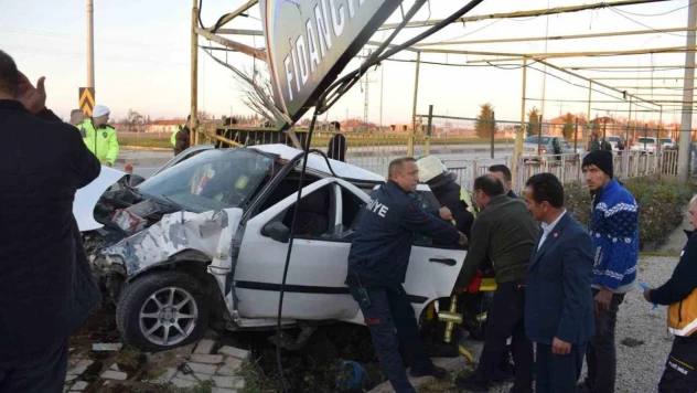 Can pazarının yaşandığı kaza anı kameraya yansıdı