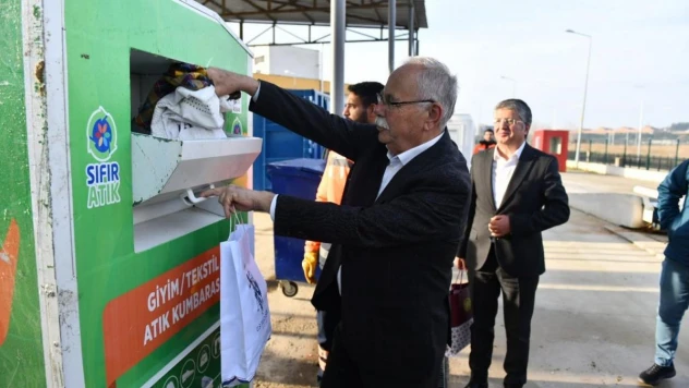 Çanakkale Belediyesi 1'inci Sınıf Atık Getirme Merkezi tanıtıldı