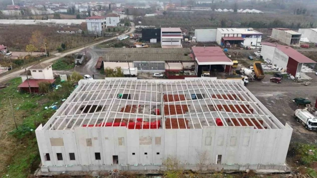 Çarşamba Birinci Sınıf Atık Getirme Merkezinde sona gelindi