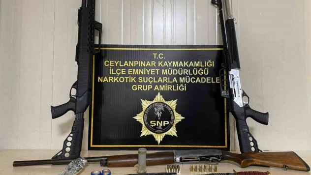 Ceylanpınar'da suç örgütüne operasyon: 10 tutuklama