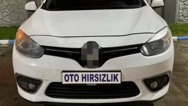 Change araç polis ekiplerince yakalandı