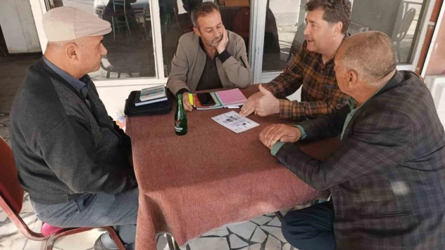 Çiftçilere ÇKS bilgilendirmesi yapıldı