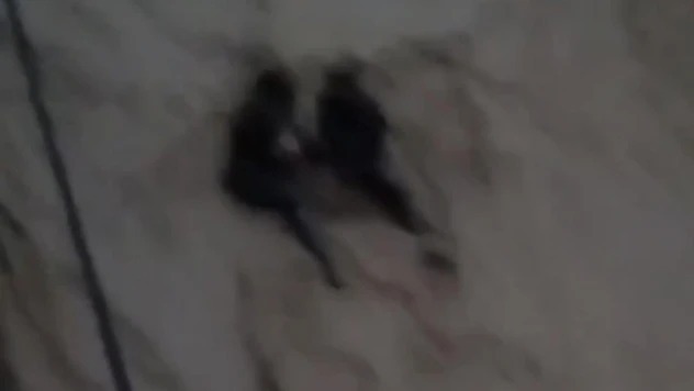 Cizre'de sele kapılan 2 vatandaş son anda kurtuldu