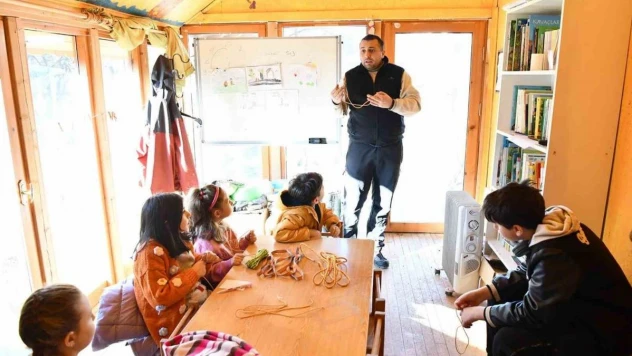 Çocuklar ara tatillerini Tepebaşı'nda verimli geçiriyor