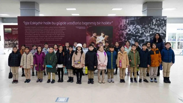 Çocuklar Eskişehir'in kurtuluşunu görsellerle öğreniyor