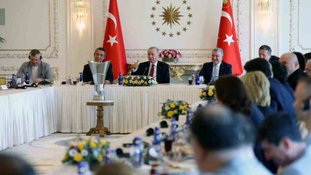 Cumhurbaşkanı Erdoğan, Fenerbahçe heyetini kabul etti
