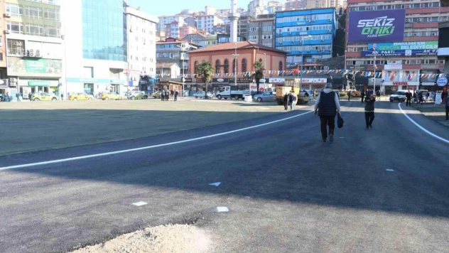 Cumhurbaşkanı Erdoğan'ın Zonguldak mitingi öncesi hazırlıklar sürüyor