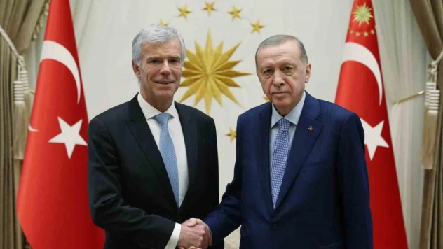 Cumhurbaşkanı Erdoğan, Lüksemburg Büyükelçisi Faber'i kabul etti