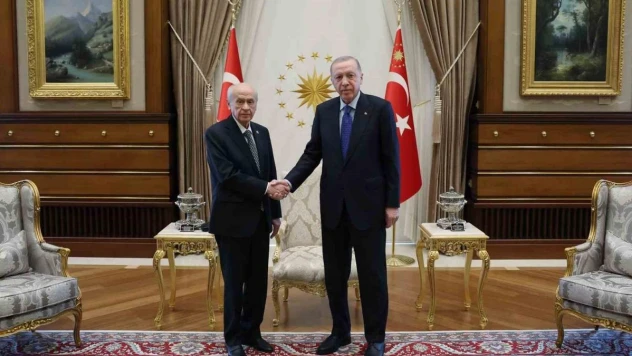 Cumhurbaşkanı Erdoğan, MHP Lideri Bahçeli ile görüştü