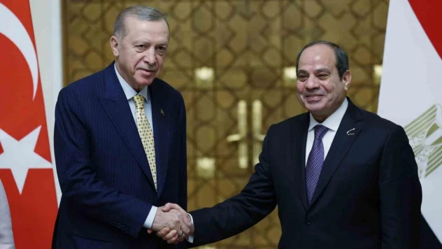 Cumhurbaşkanı Erdoğan, Mısır Cumhurbaşkanı Sisi ile görüştü