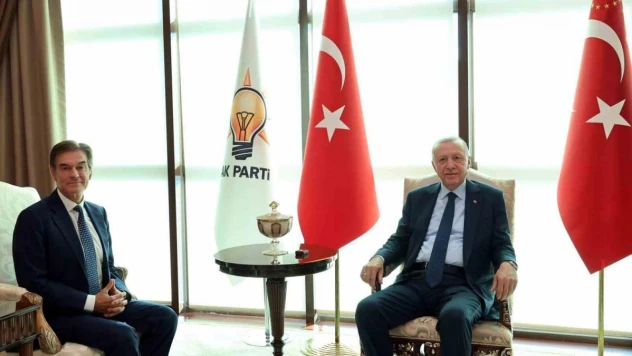 Cumhurbaşkanı Erdoğan, Prof. Dr. Öz'ü kabul etti