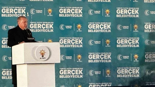 Cumhurbaşkanı Erdoğan, Yüksekova'dan ayrıldı