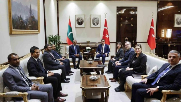 Cumhurbaşkanı Yardımcısı Yılmaz, Maldivler Cumhurbaşkanı Muizzu ile görüştü