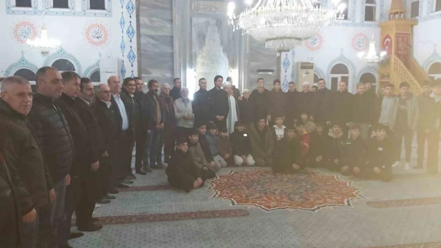 Dalaman Merkez Camii'nde sabah namazı buluşması