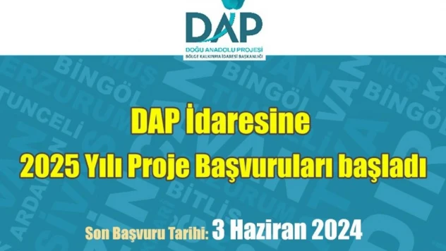 DAP 2025 yılı proje teklif çağrısına çıktı