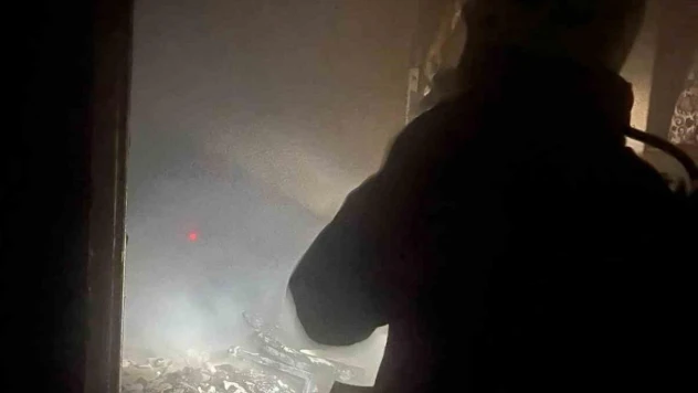 Defne'de ev yangını söndürüldü