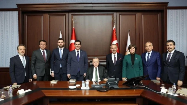 Denizli AK Parti, Cumhurbaşkanı Erdoğan ile görüştü