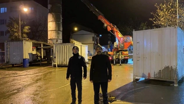 Depreme dayanıklı zeminler atıldı